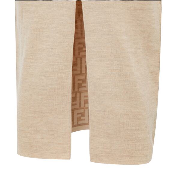 Fendi Reversible Sheath Dress - Tan - Picture 5 of 5